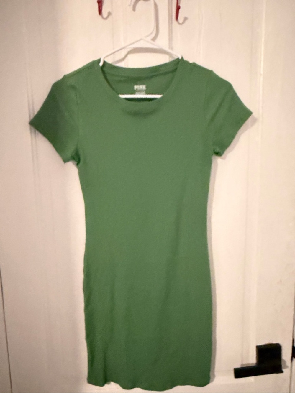 Victoria’s Secret pink Green Short Sleeve Bodycon Dress